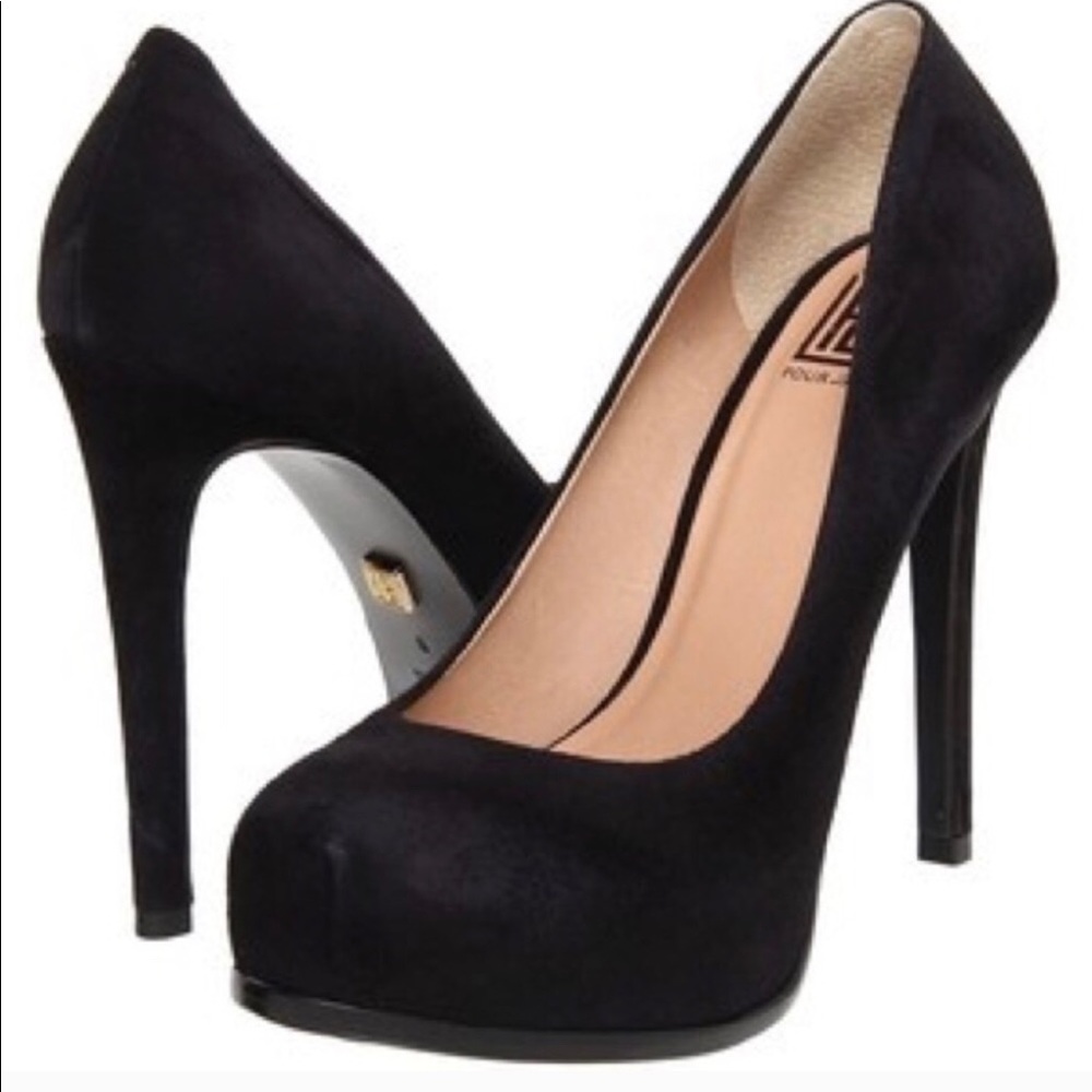 Pour La Victoire “Irina” Suede Heels